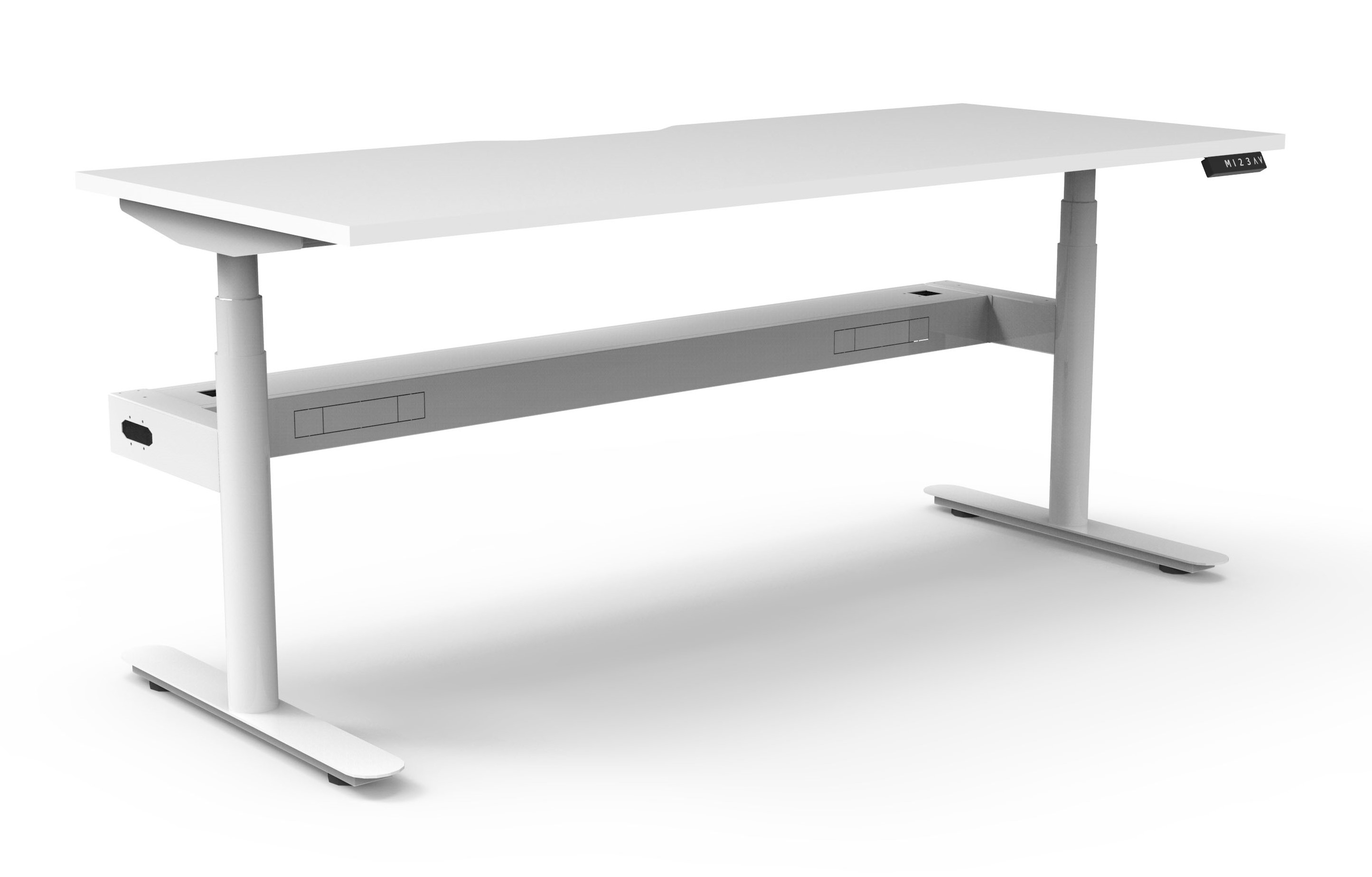 Halo+ Height Adjustable Straight Desk